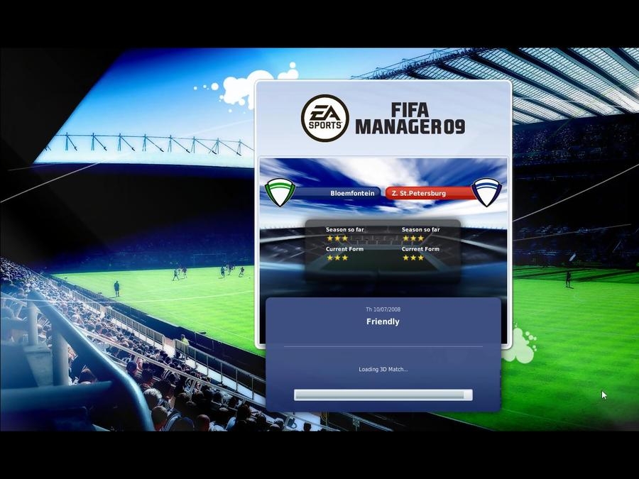 Скриншот из игры FIFA Manager 09 под номером 21