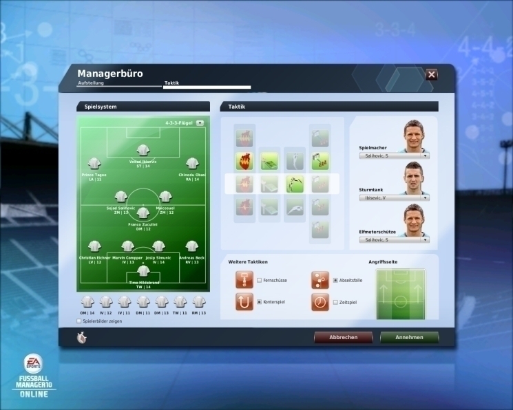 Скриншот из игры FIFA Manager 10 под номером 22