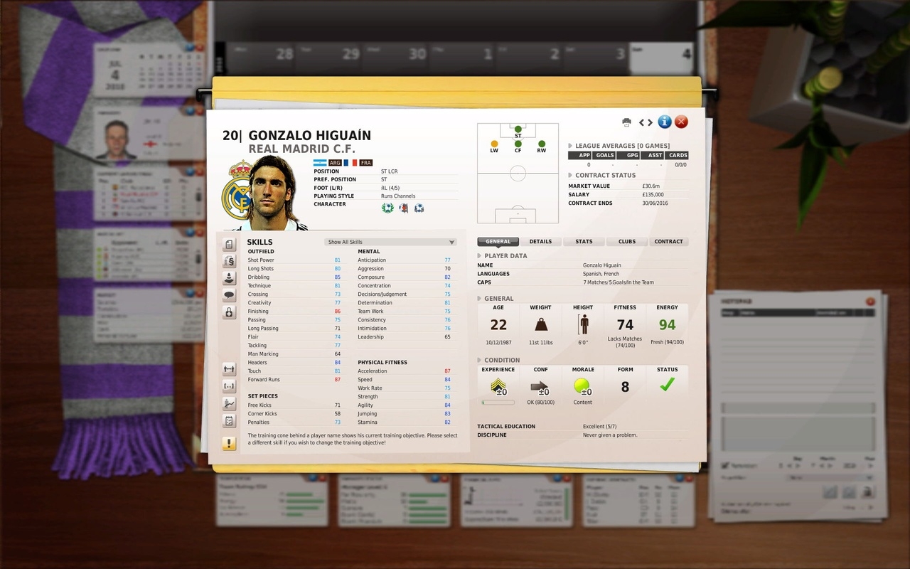 Скриншот из игры Fifa Manager 11 под номером 1