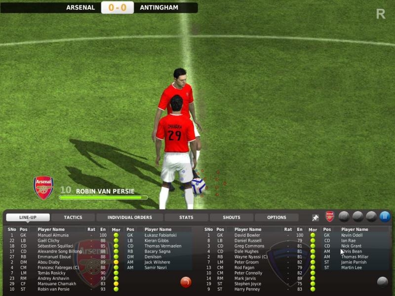 Скриншот из игры Fifa Manager 11 под номером 12