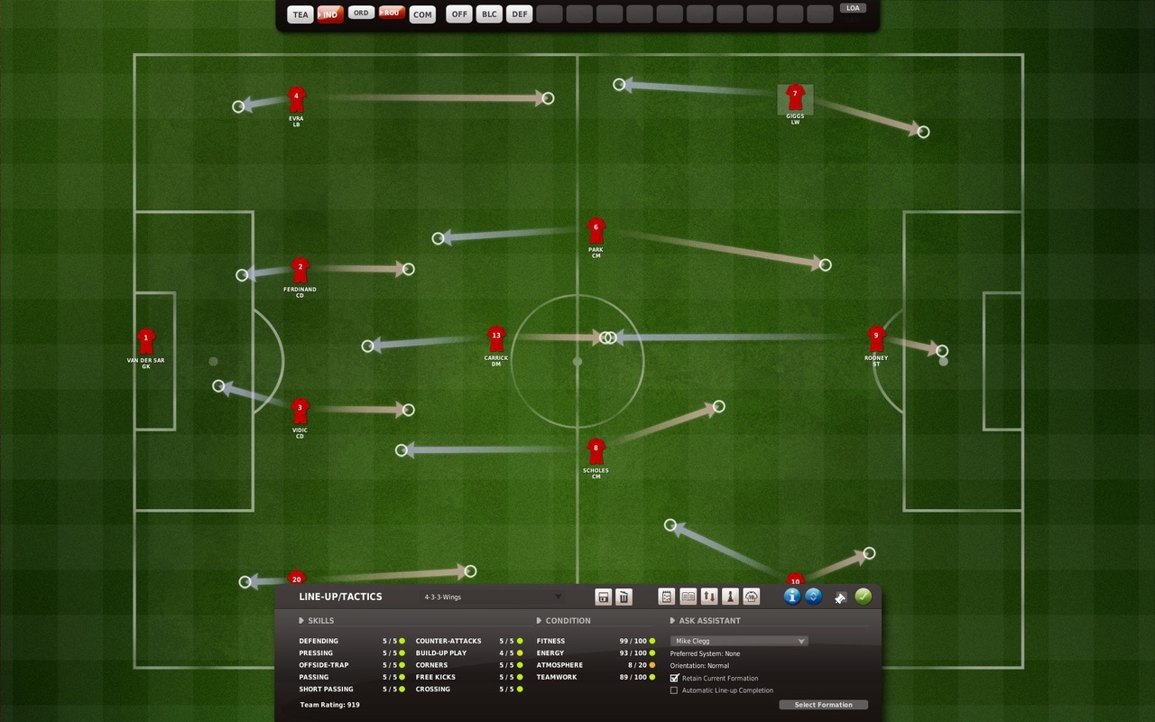 Скриншот из игры Fifa Manager 11 под номером 3