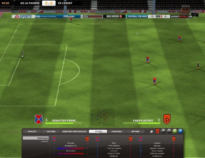 Скриншот из игры Fifa Manager 11 под номером 39