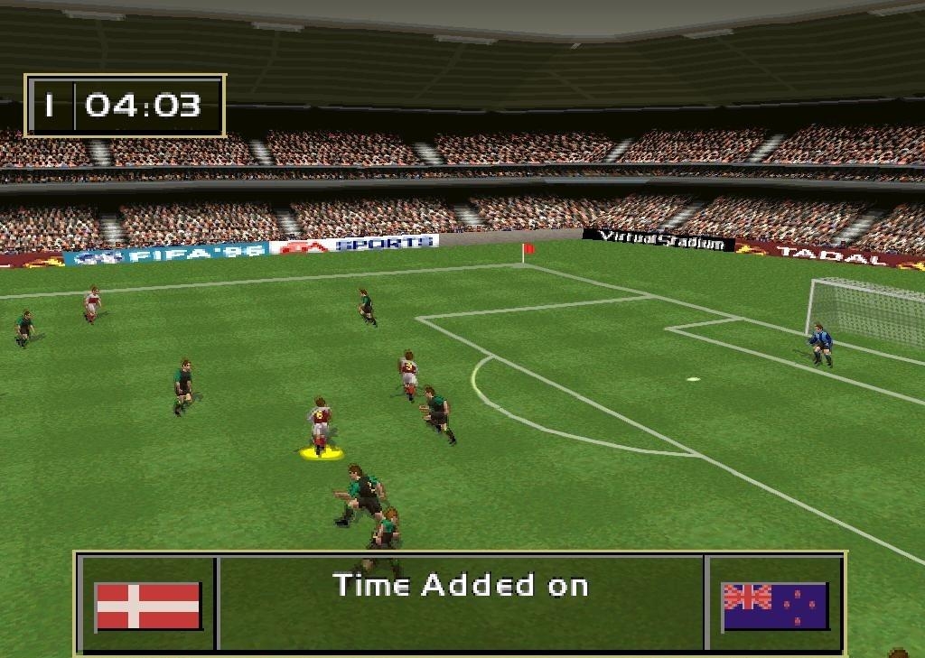 Скриншот из игры FIFA Soccer 96 под номером 12
