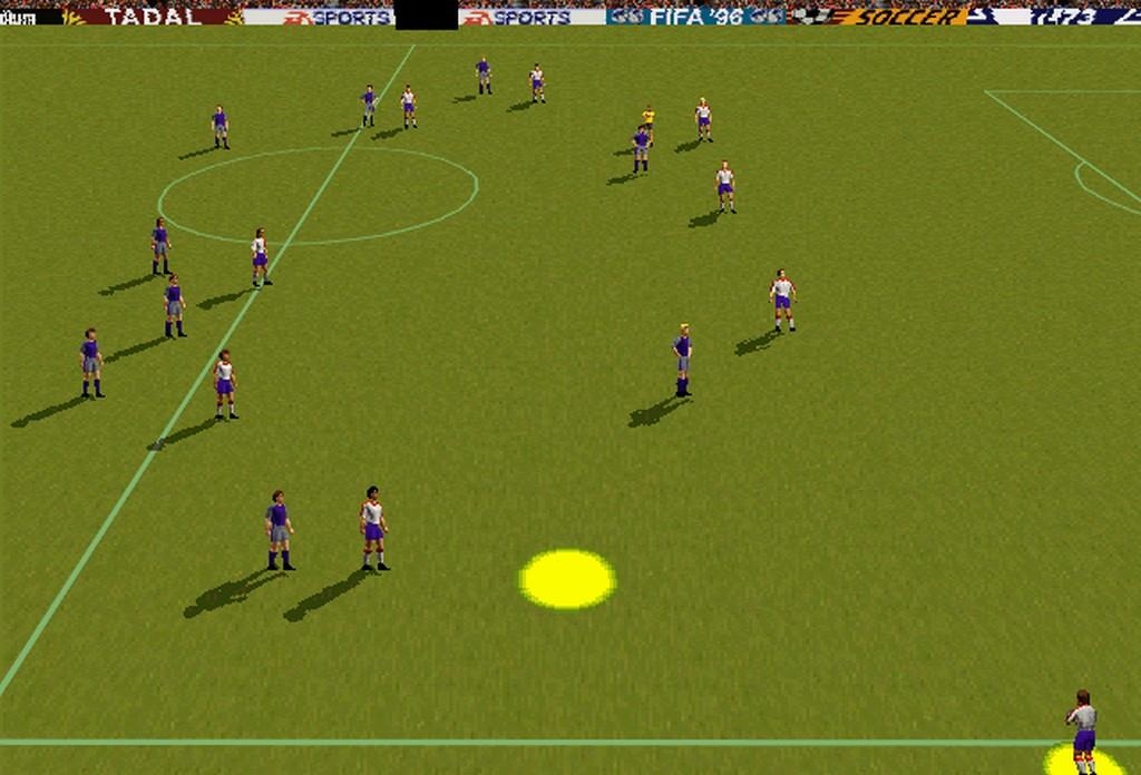 Скриншот из игры FIFA Soccer 96 под номером 17