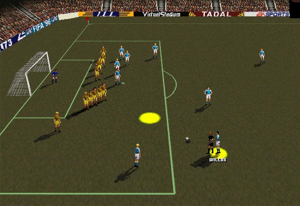 Скриншот из игры FIFA Soccer 96 под номером 26