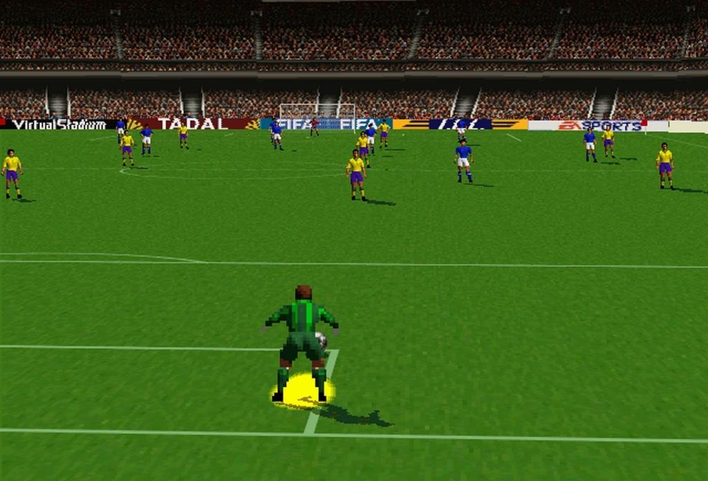 Скриншот из игры FIFA Soccer 96 под номером 3
