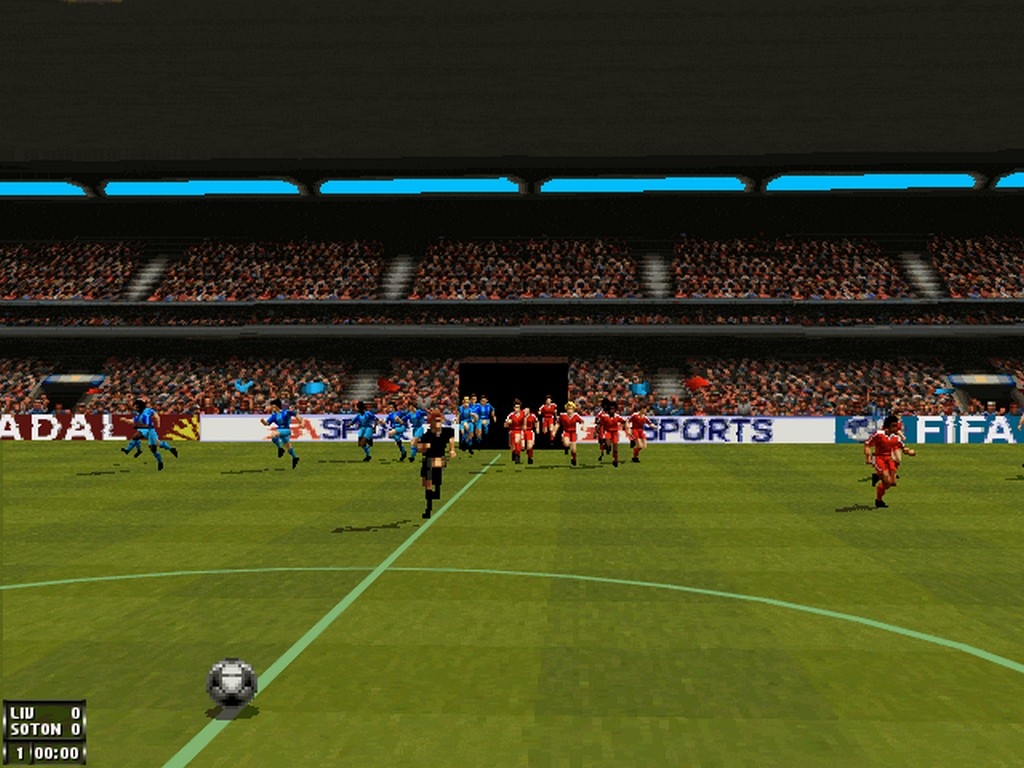 Скриншот из игры FIFA Soccer 96 под номером 4