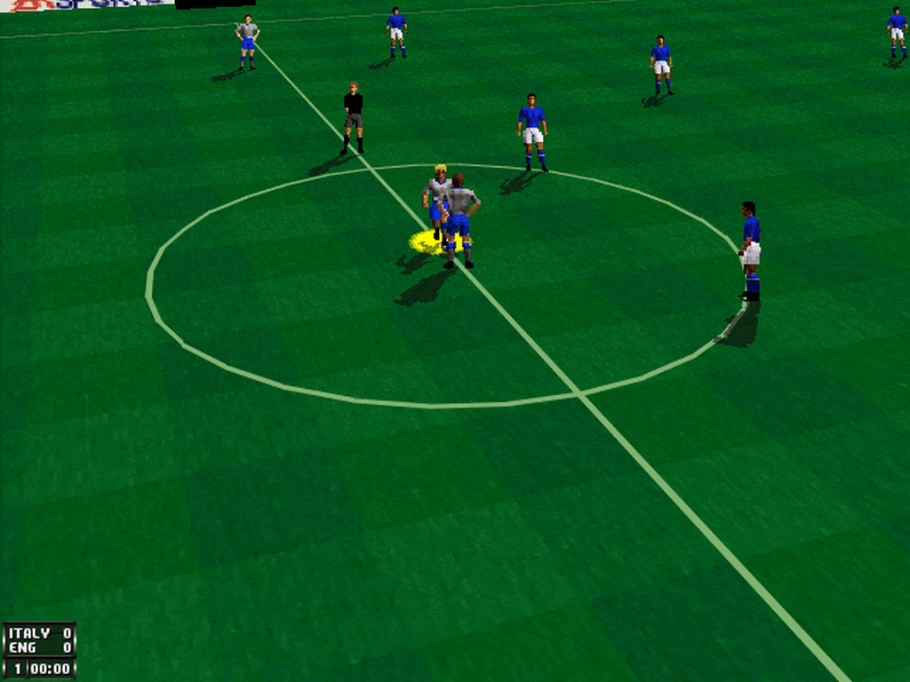Скриншот из игры FIFA Soccer 96 под номером 5