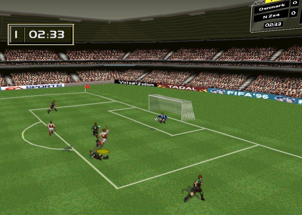 Скриншот из игры FIFA Soccer 96 под номером 6