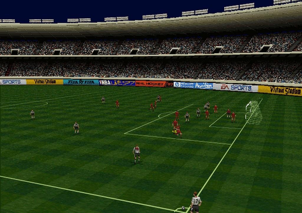 Скриншот из игры FIFA Soccer 97 под номером 12