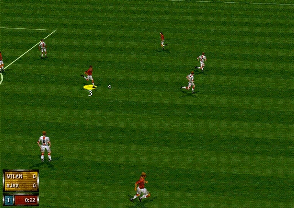 Скриншот из игры FIFA Soccer 97 под номером 13