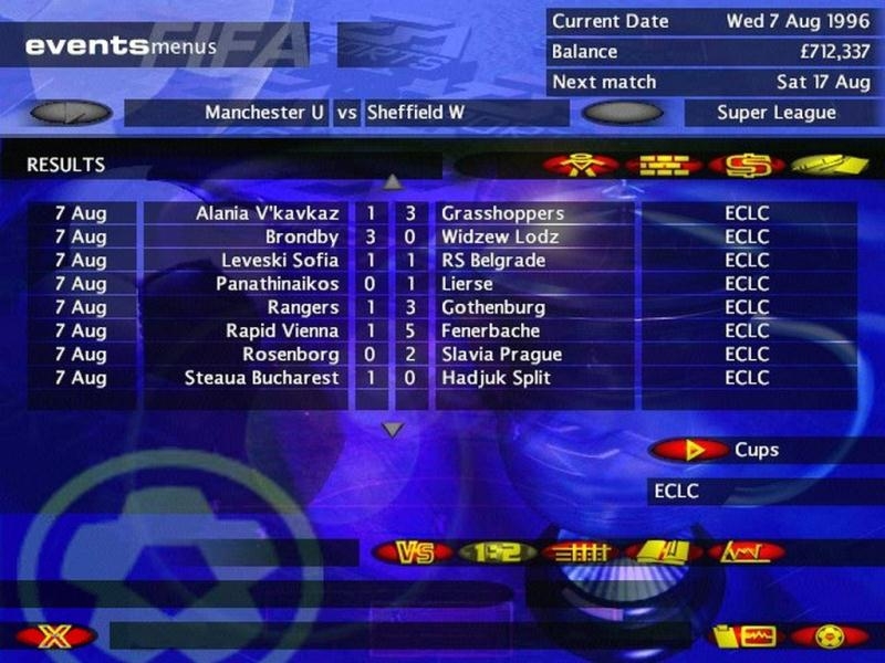 Скриншот из игры FIFA Soccer Manager под номером 3