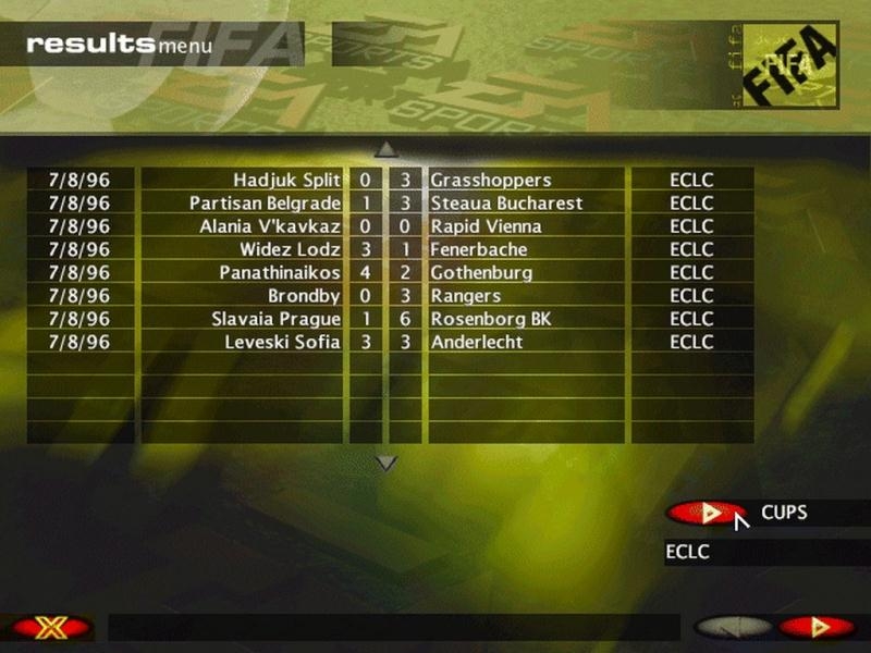 Скриншот из игры FIFA Soccer Manager под номером 4