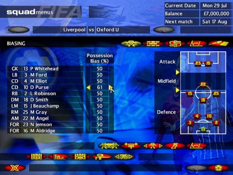 Скриншот из игры FIFA Soccer Manager под номером 7