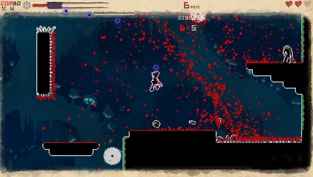 Скриншот из игры They Bleed Pixels под номером 4