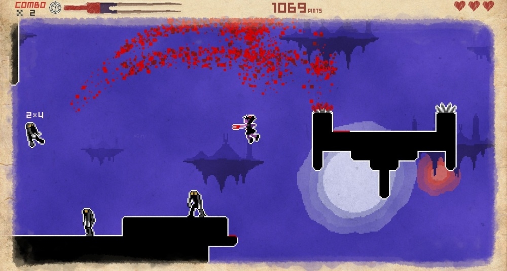 Скриншот из игры They Bleed Pixels под номером 5