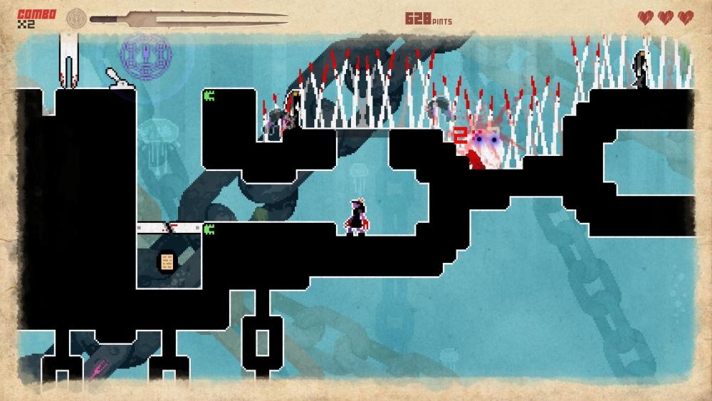 Скриншот из игры They Bleed Pixels под номером 8
