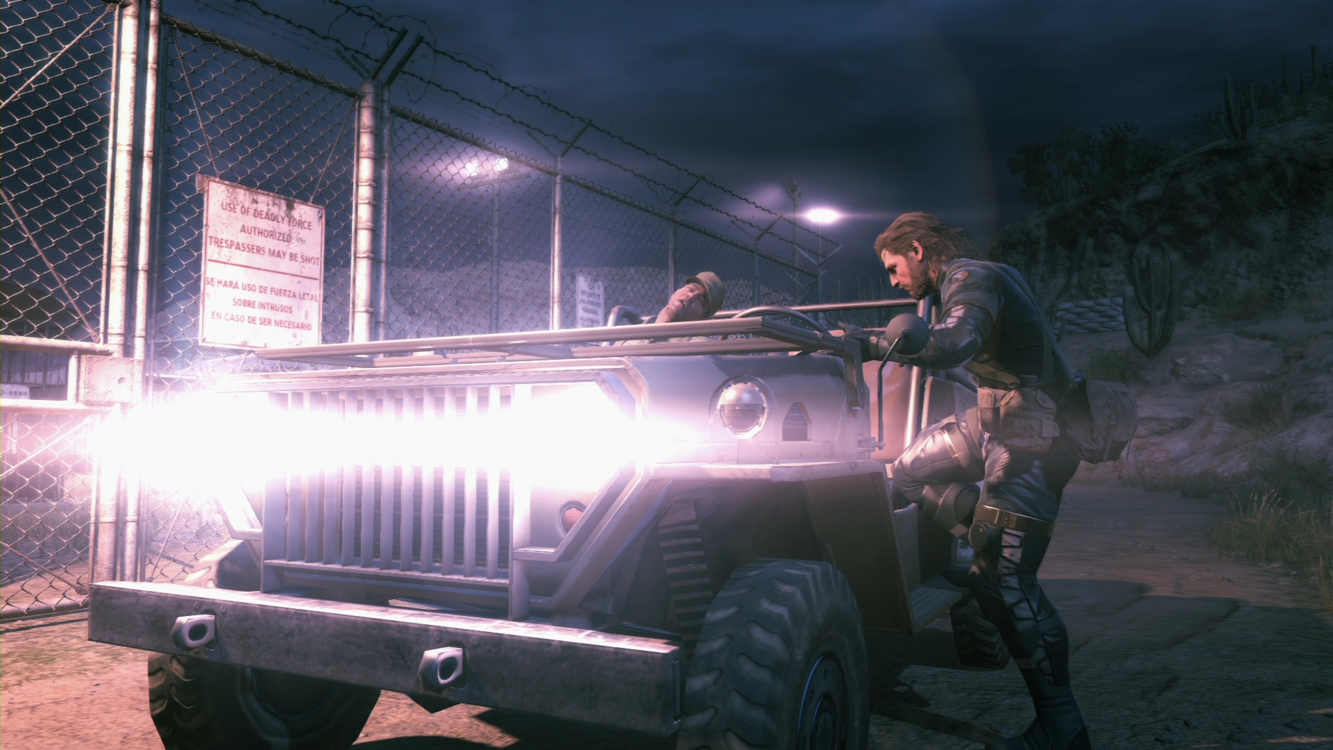 Скриншот из игры Metal Gear Solid V: Ground Zeroes под номером 12