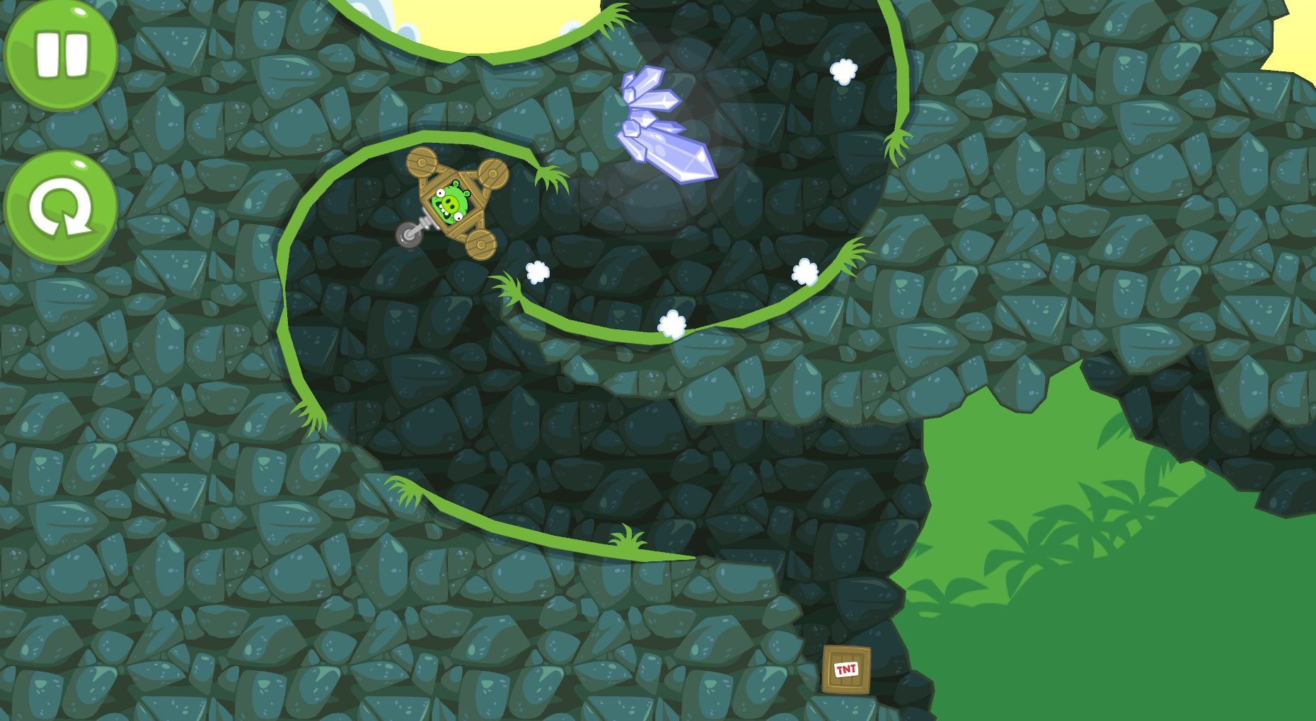Скриншот из игры Bad Piggies под номером 2