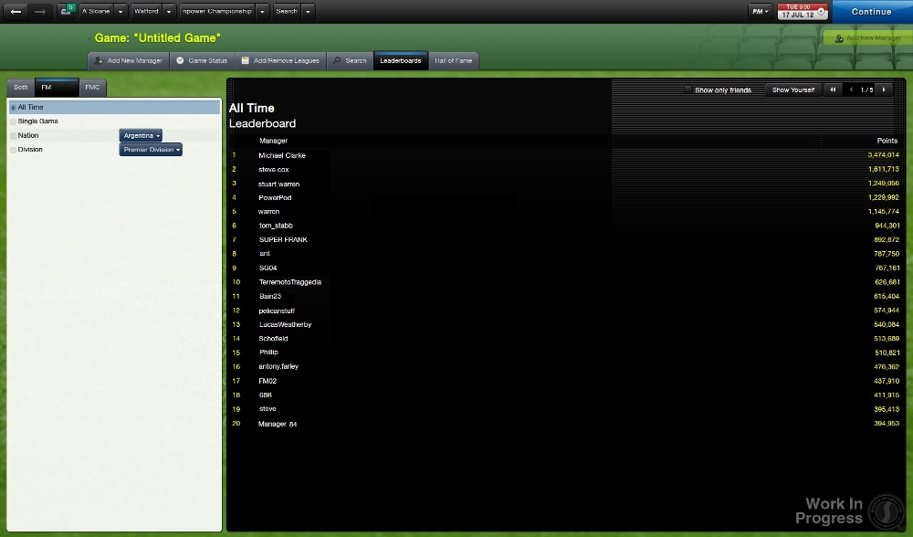 Скриншот из игры Football Manager 2013 под номером 13