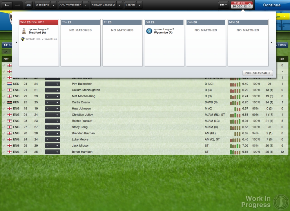 Скриншот из игры Football Manager 2013 под номером 29