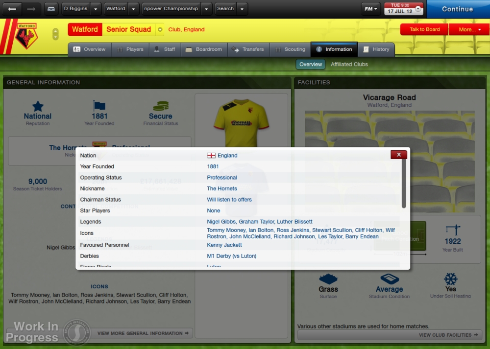Скриншот из игры Football Manager 2013 под номером 3