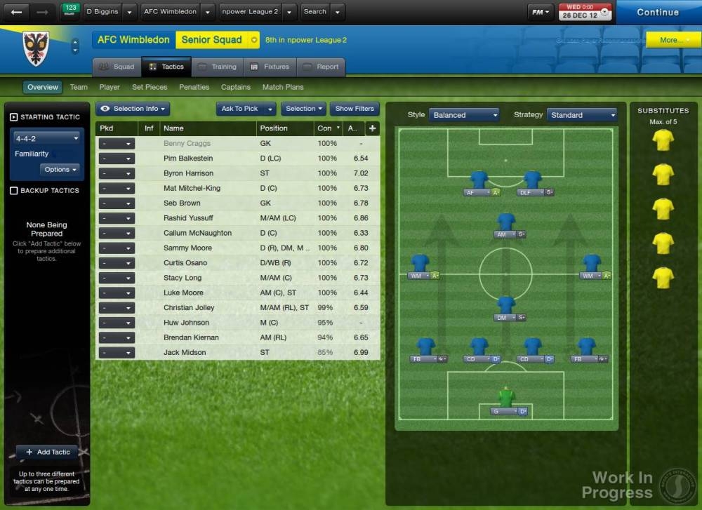 Скриншот из игры Football Manager 2013 под номером 53