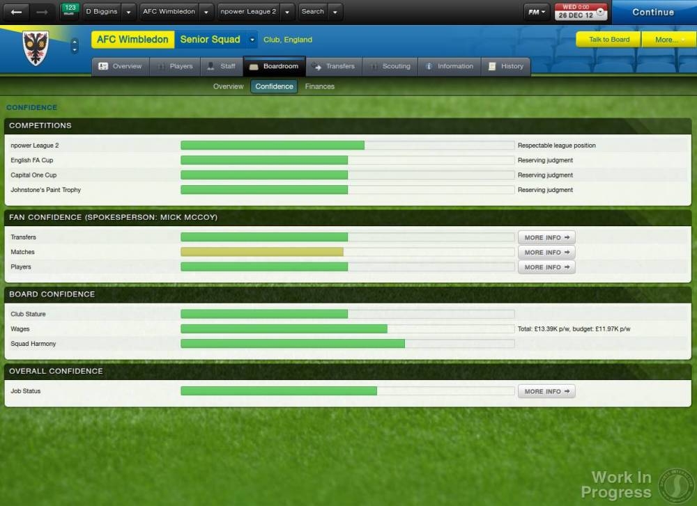 Скриншот из игры Football Manager 2013 под номером 65