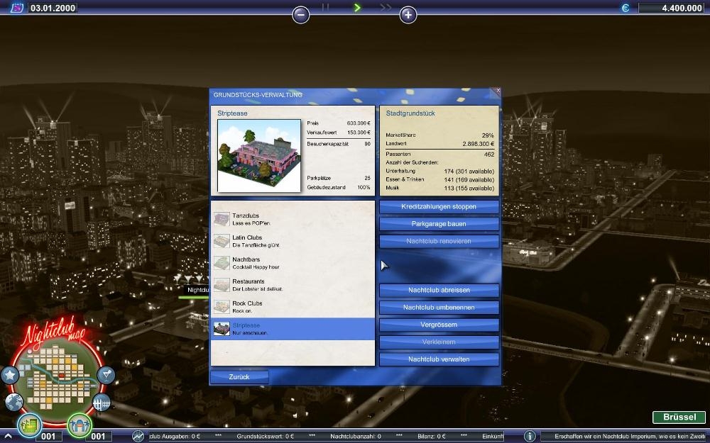 Скриншот из игры Nightclub Imperium под номером 3