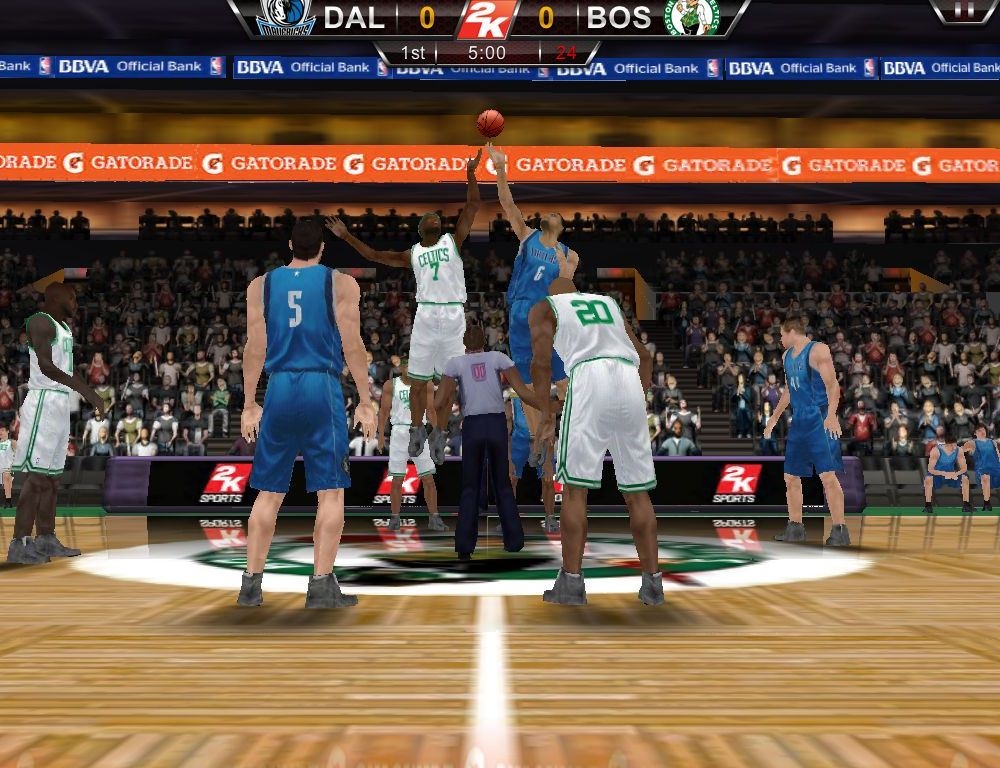 Скриншот из игры NBA 2K12 под номером 15