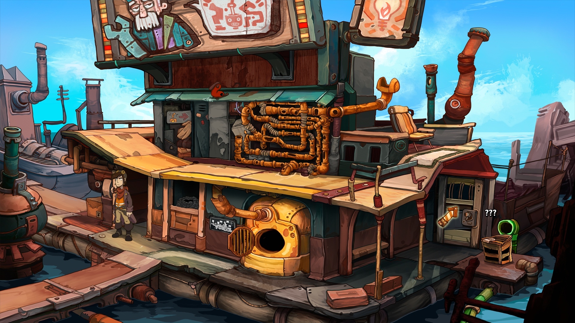 Скриншоты Chaos on Deponia.