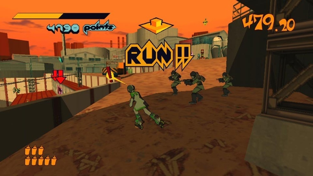 Скриншот из игры Jet Set Radio HD под номером 1