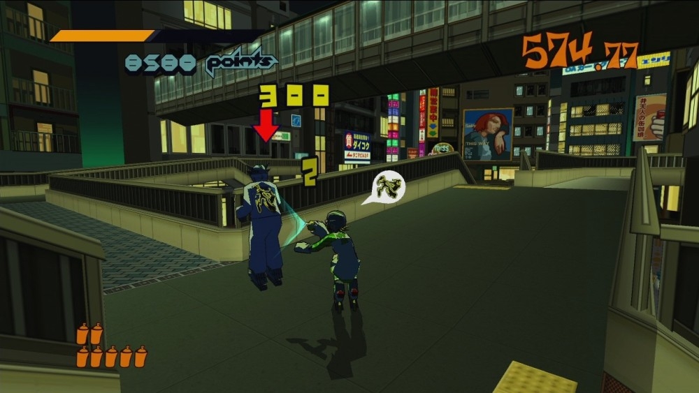 Скриншот из игры Jet Set Radio HD под номером 2