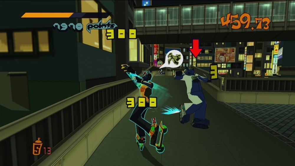 Скриншот из игры Jet Set Radio HD под номером 9