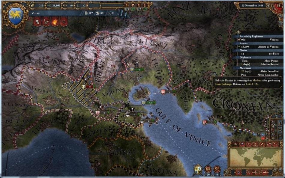 Скриншот из игры Europa Universalis 4 под номером 11