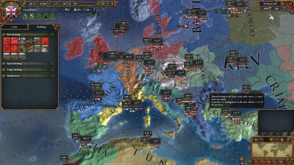 Скриншот из игры Europa Universalis 4 под номером 115