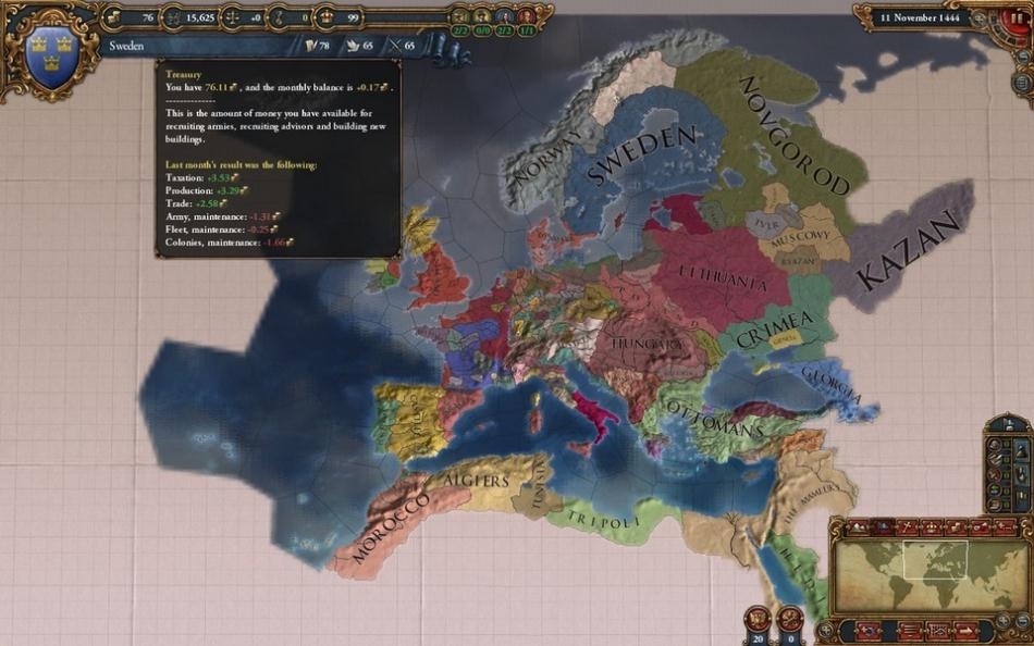 Скриншот из игры Europa Universalis 4 под номером 38