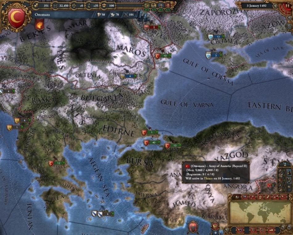 Скриншот из игры Europa Universalis 4 под номером 9