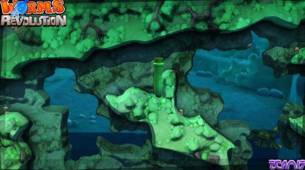 Скриншот из игры Worms Revolution под номером 31