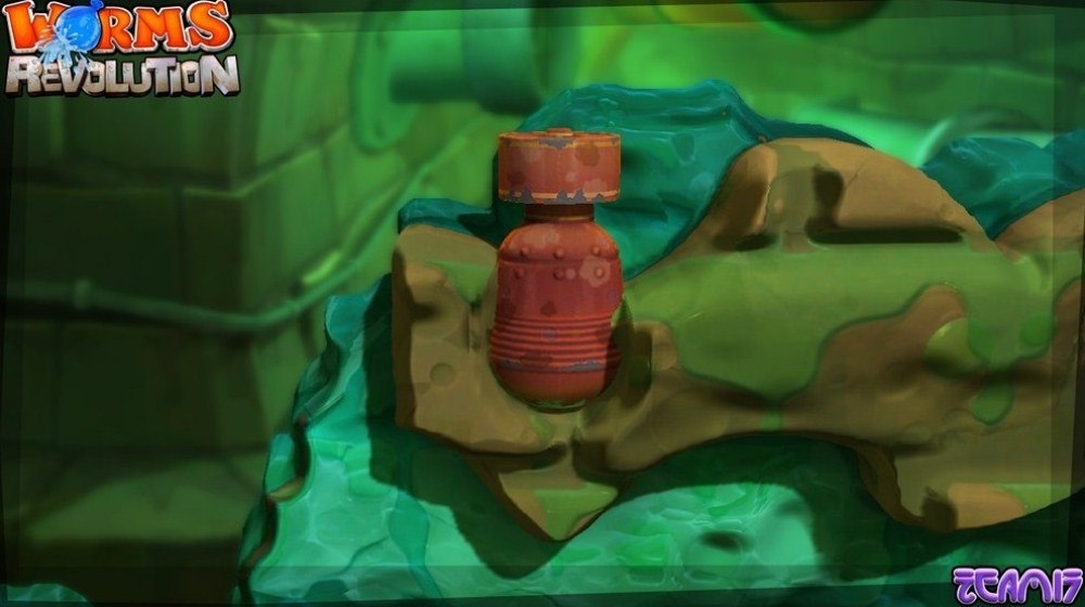 Скриншот из игры Worms Revolution под номером 34