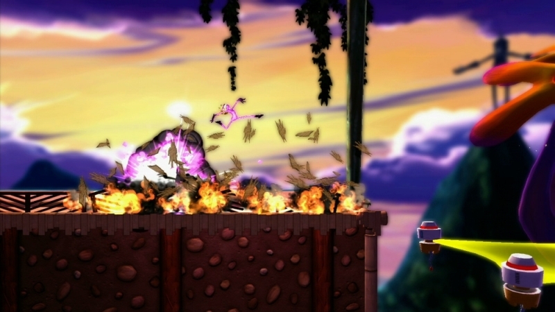 Скриншот из игры Ms. Splosion Man под номером 6