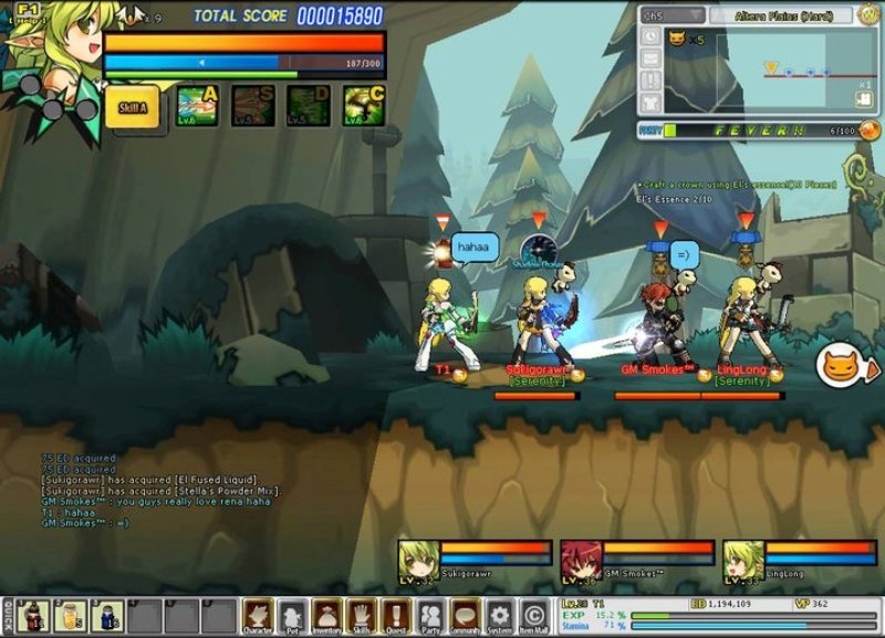 Скриншот из игры Elsword под номером 6