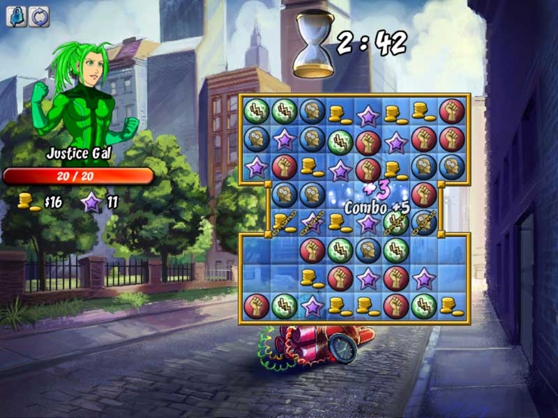 Скриншот из игры Spandex Force: Superhero U под номером 7