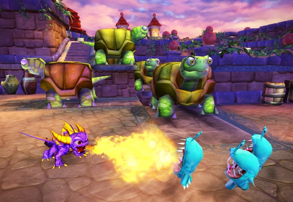 Скриншот из игры Skylanders: Spyro