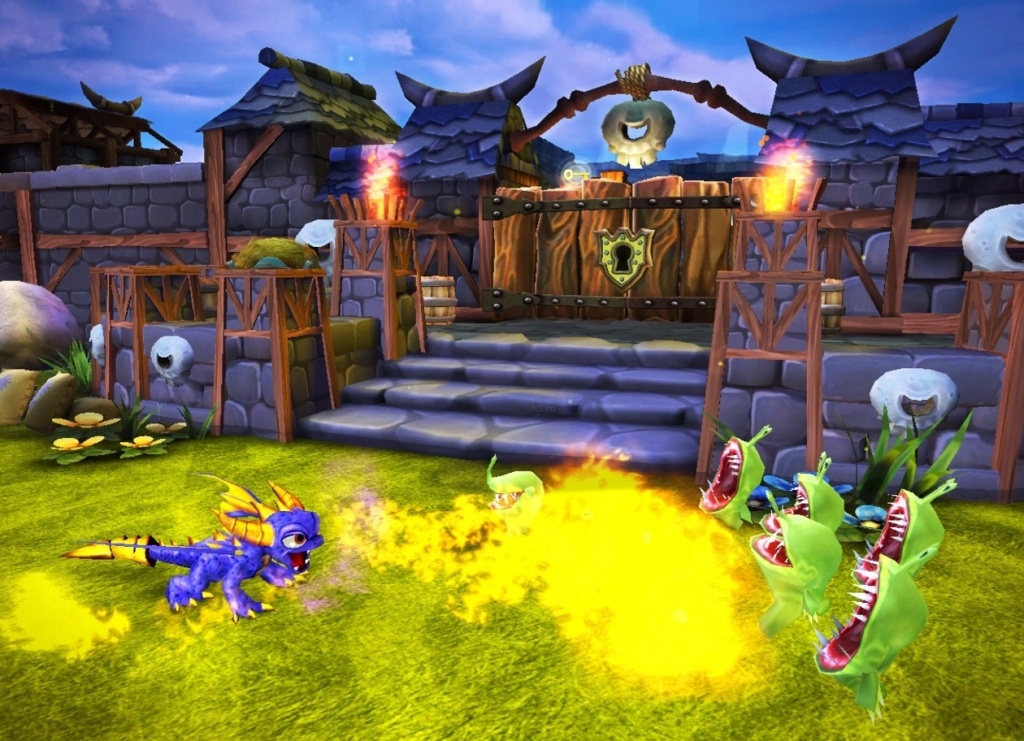 Скриншот из игры Skylanders: Spyro