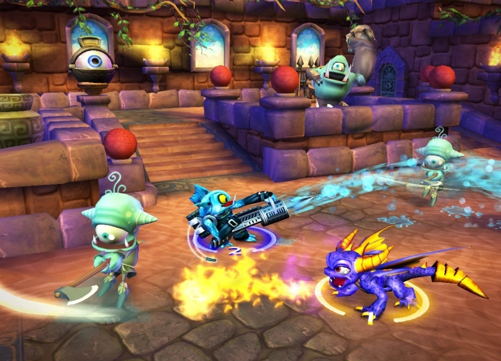 Скриншот из игры Skylanders: Spyro