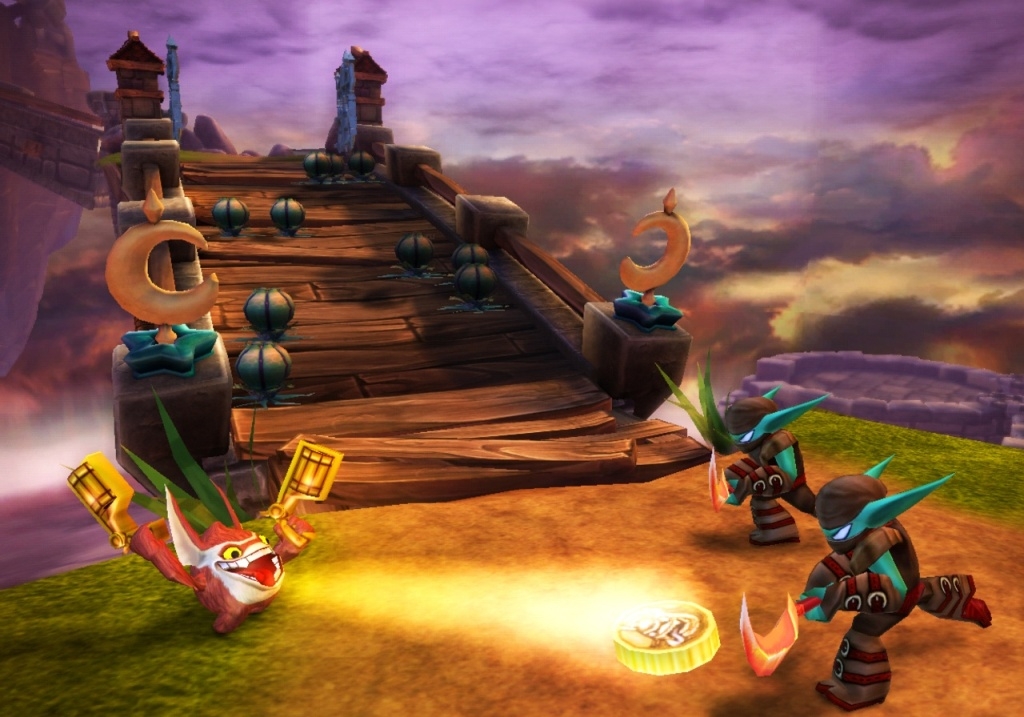 Скриншот из игры Skylanders: Spyro