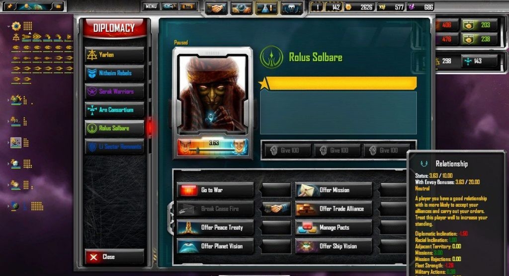 Скриншот из игры Sins of a Solar Empire: Rebellion под номером 19