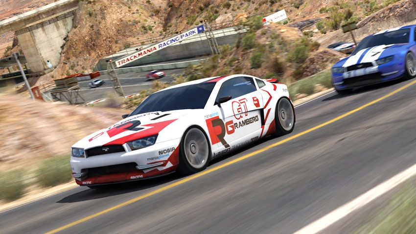 Скриншот из игры TrackMania 2 Canyon под номером 1