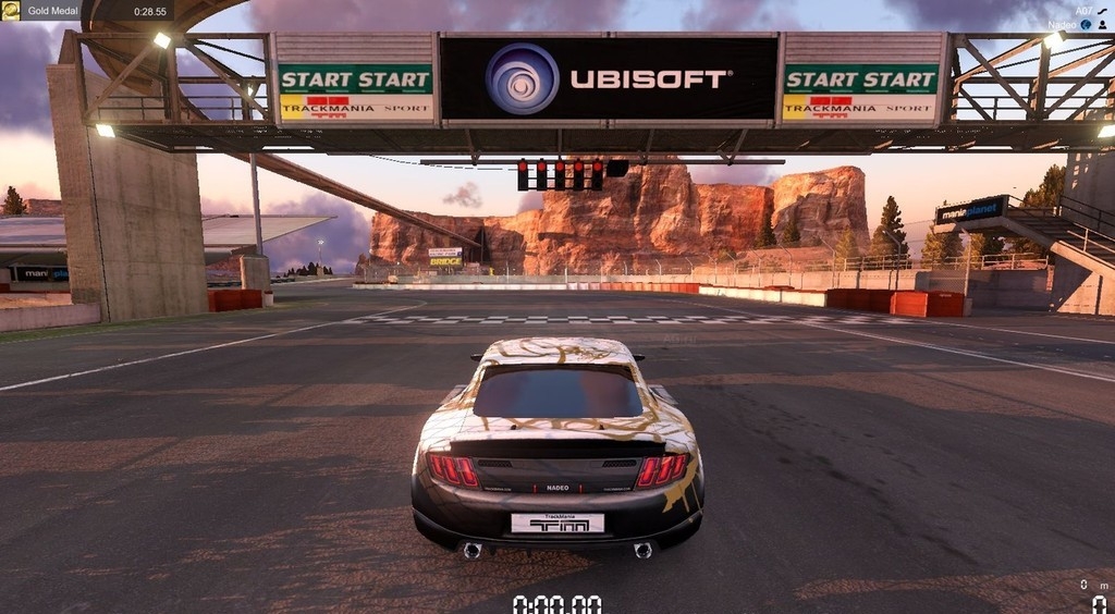Скриншот из игры TrackMania 2 Canyon под номером 25